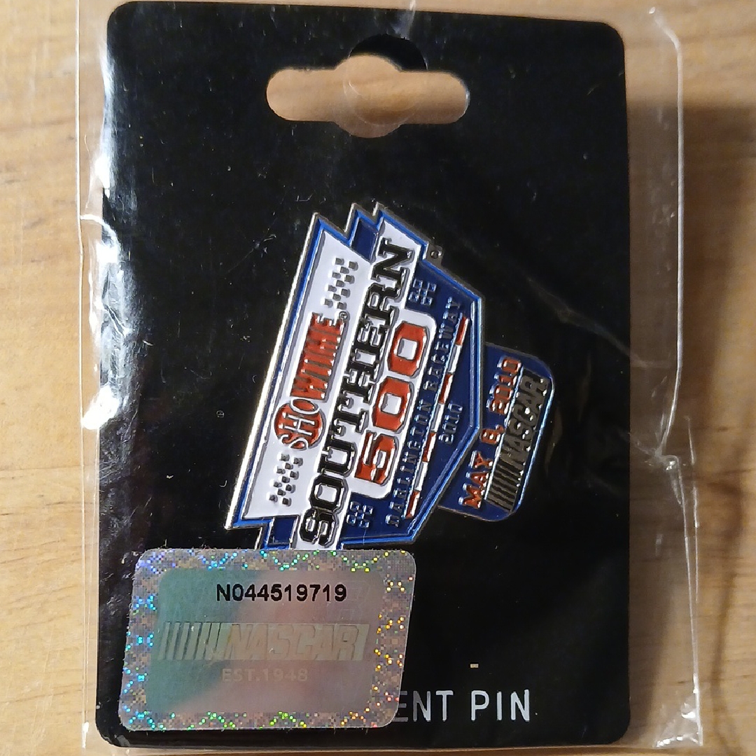Nascar Southern 500 Event Pin